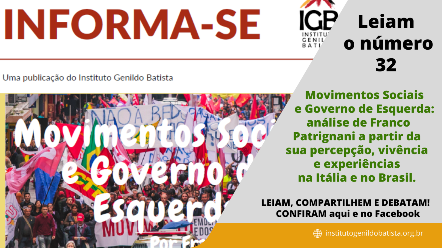 Acesse aqui nosso Informa-se