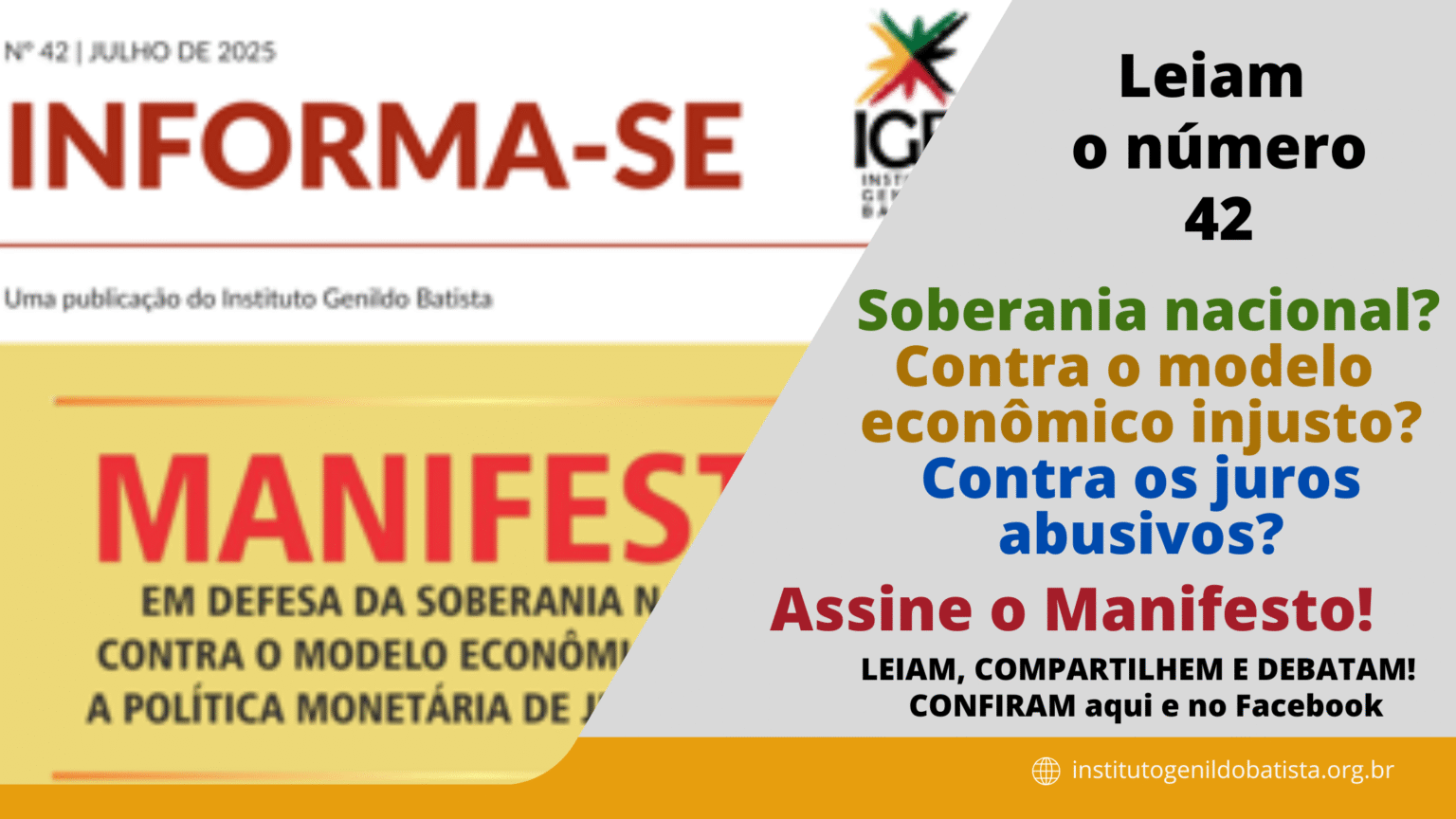 Acesse aqui nosso Informa-se