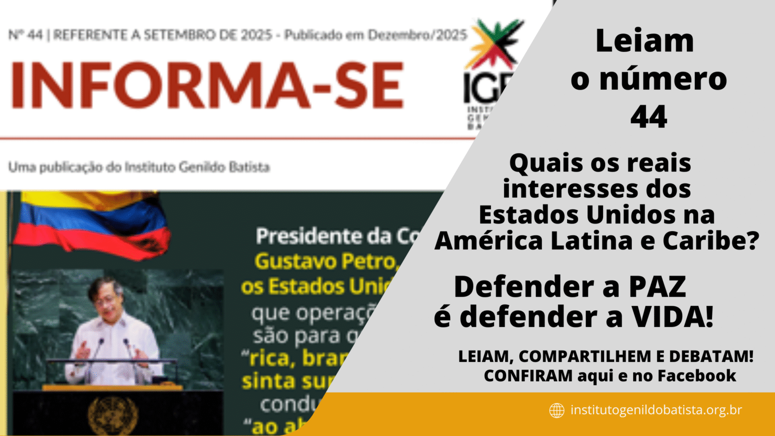 Acesse aqui nosso Informa-se